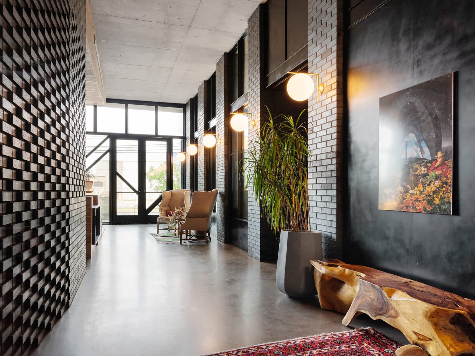 Austins front entrance/lobby